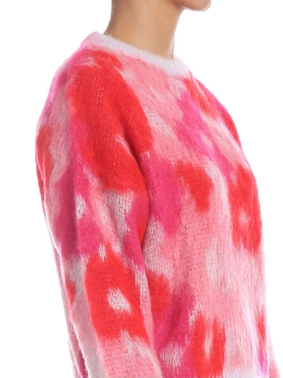 Shop Pinko Sweater In Lilla/fuxia