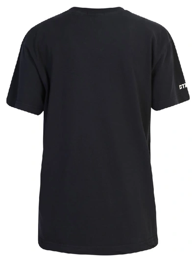 Shop Heron Preston Patched T-shirt In Black