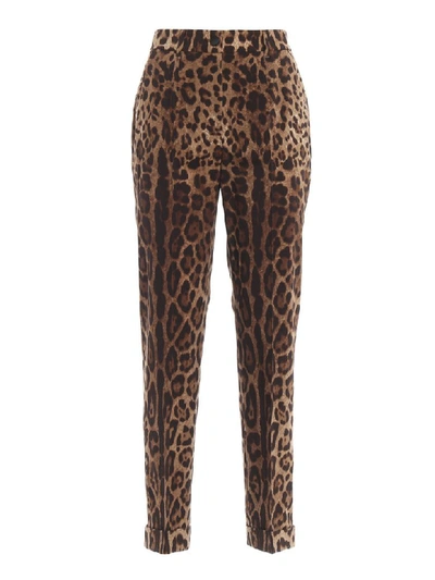 Shop Dolce & Gabbana Pants In M Leo New