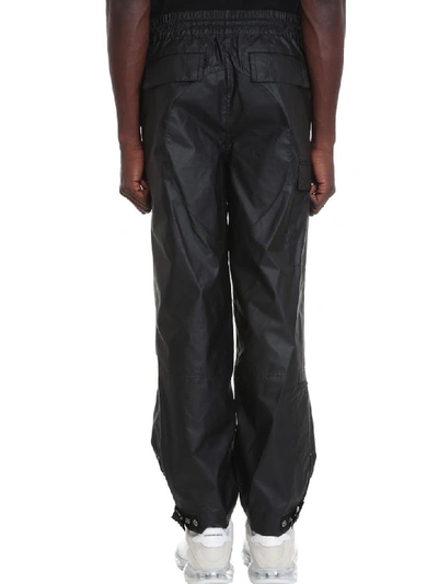 Shop Alexander Wang Pants In Black Nylon In Nero