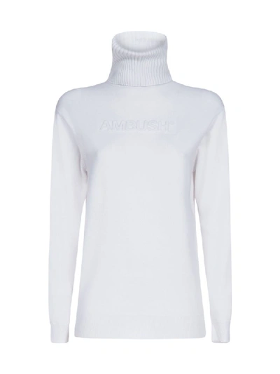 Shop Ambush Sweater In Bianco