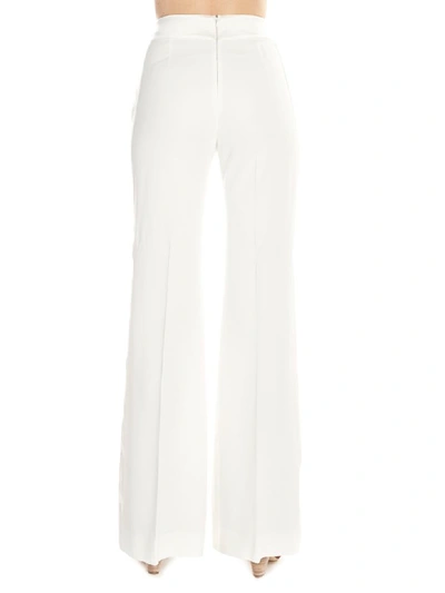 Shop Alberta Ferretti Pants In White