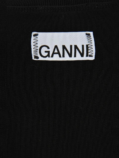 Shop Ganni Isoli Sweatshirt In Black