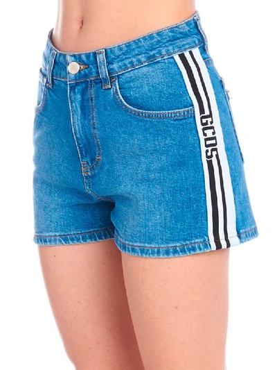 Shop Gcds Shorts In Blue