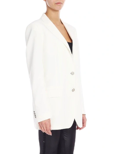 Shop Tagliatore Bertha Jacket In White