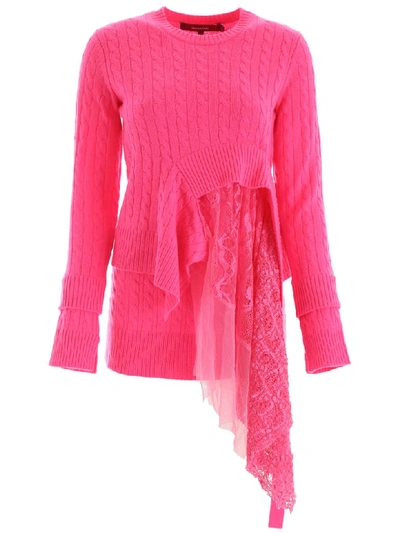 Shop Sies Marjan Multi Layer Knit In Fuxia (fuchsia)