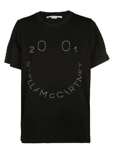 Shop Stella Mccartney Logo T-shirt In Black