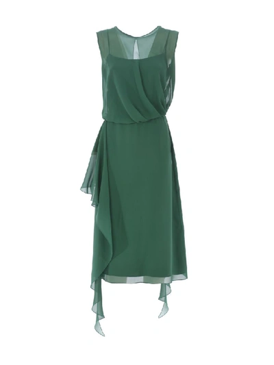 Shop Max Mara Dress In Verde