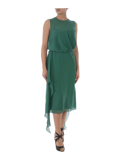 Shop Max Mara Dress In Verde