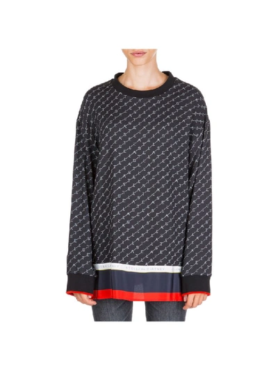 Shop Stella Mccartney Monogram Sweatshirt In Nero