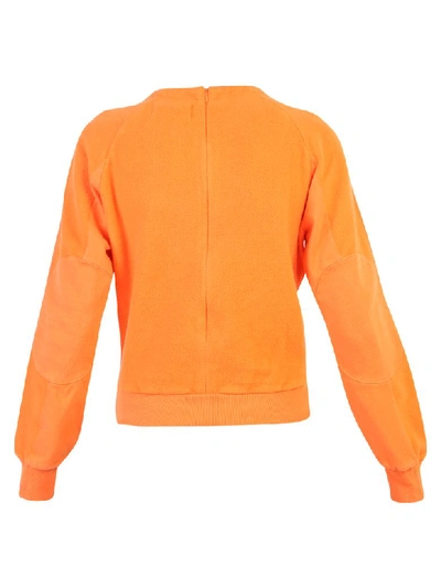 Shop Ambush Branded Sweatshirt In Orange
