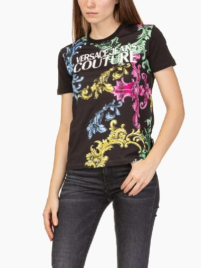 Shop Versace Jeans Couture Lady T-shirt In Multicolor