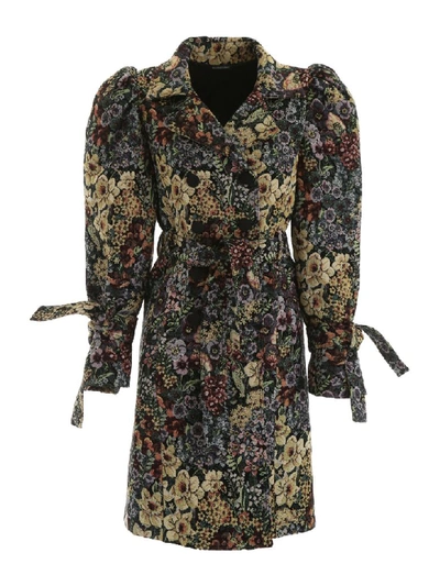 Shop Wandering Jacquard Coat In As Sample (yellow)