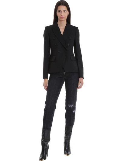 Shop Stella Mccartney Robin Blazer In Black Wool