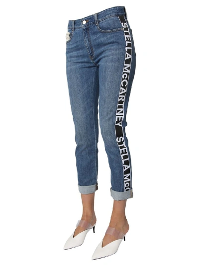 Shop Stella Mccartney Boyfriend Jeans In Blu