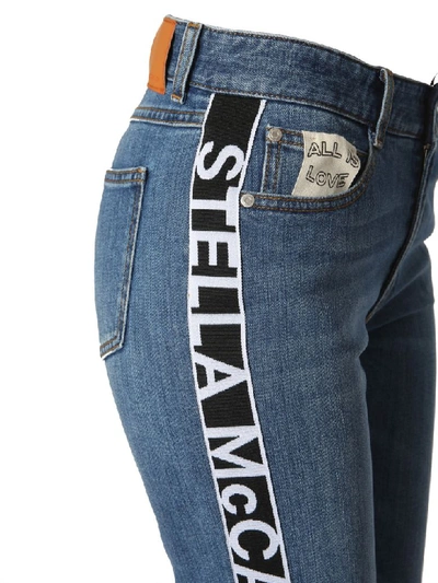 Shop Stella Mccartney Boyfriend Jeans In Blu