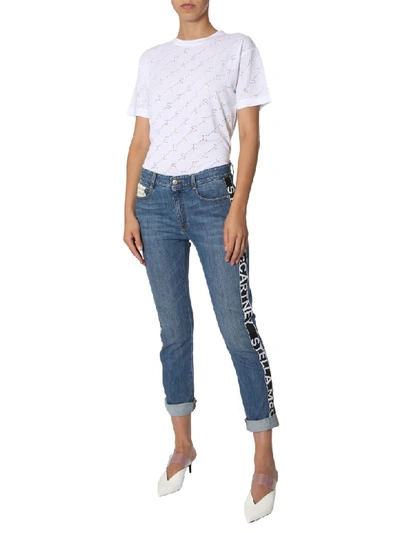 Shop Stella Mccartney Boyfriend Jeans In Blu