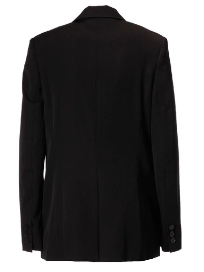 Shop Stella Mccartney Single Breasted Blazer In Black