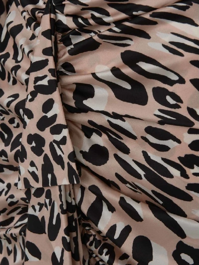 Shop Alexandre Vauthier Dress  In Leopard