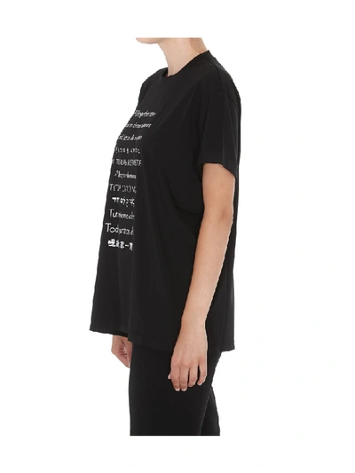 Shop Stella Mccartney All Together Now T-shirt In Black
