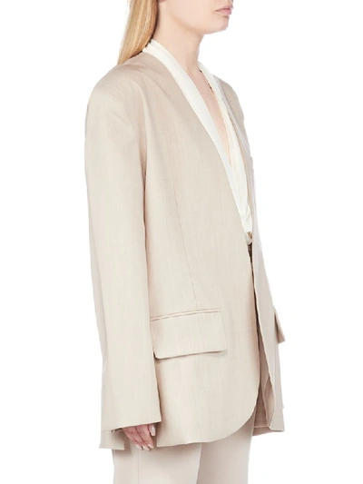 Shop A.w.a.k.e. Blazer In Beige