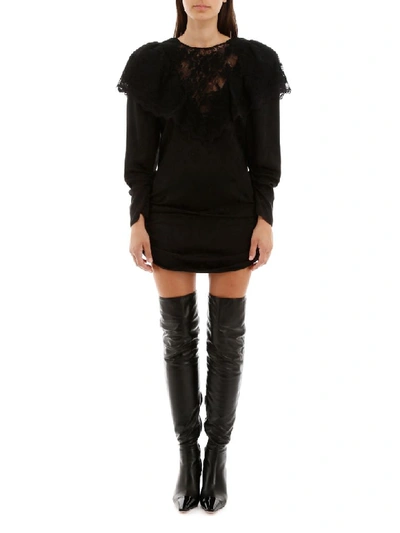 Shop Magda Butrym Beja Mini Dress In Black (black)
