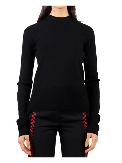 Shop Haider Ackermann Black Ribbed Sweater