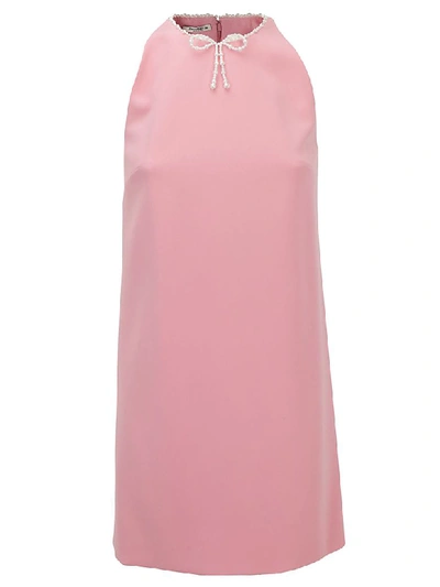 Shop Miu Miu Dress In Rosa