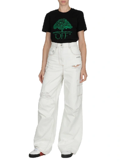 Shop Off-white Jeans Tomboy In Super Bleach