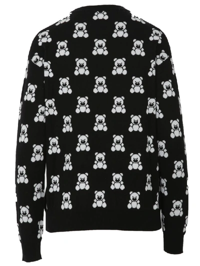 Shop Moschino Sweater  In Black