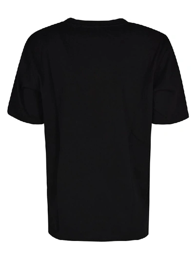 Shop Jw Anderson Chest Logo T-shirt In Nero