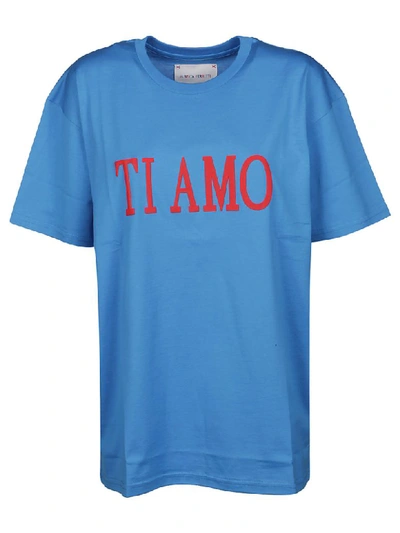 Shop Alberta Ferretti Ti Amo T-shirt