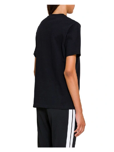 Shop Jw Anderson Jwa Embroidery Logo T-shirt In Black