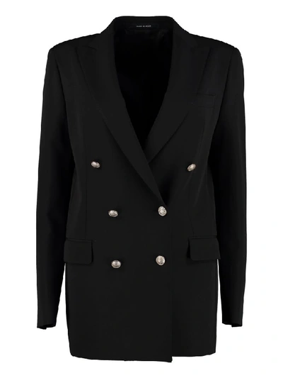 Shop Tagliatore Two-piece Suit In Black