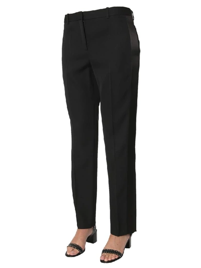 Shop Givenchy Pants With Side Bands In Nero