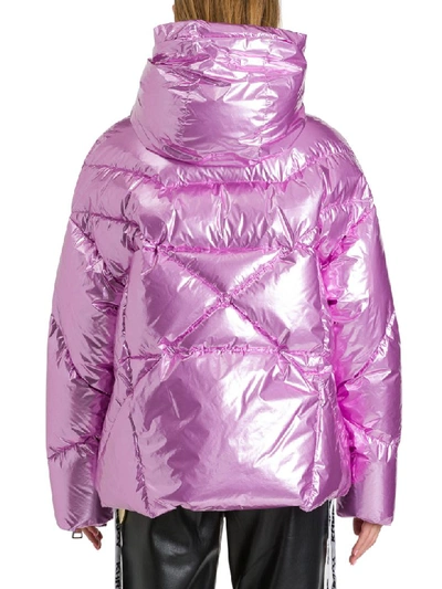 Shop Khrisjoy Down Jacket In Rosa