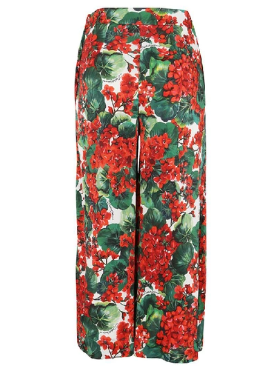 Shop Dolce & Gabbana Trousers In Multicolor