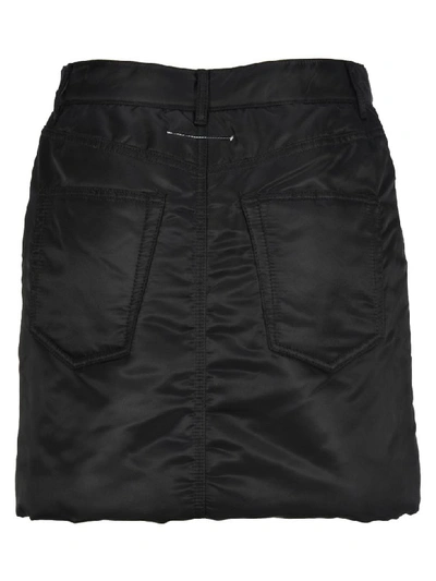 Shop Mm6 Maison Margiela Mm6 Padded Mini Skirt In Black