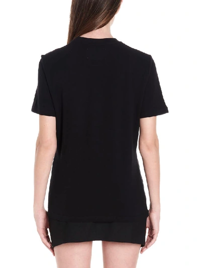 Shop Alberta Ferretti Love Me T-shirt In Black
