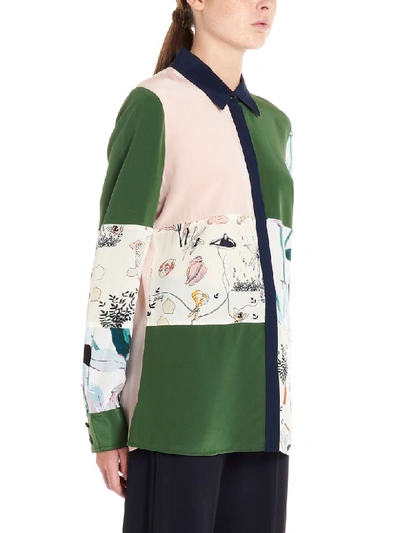 Shop Tory Burch Poetry Of Things Shirt In Multicolor