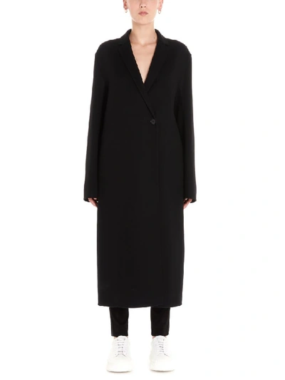 Shop Jil Sander Lebron Coat In Black