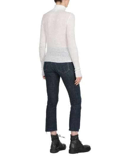 Shop Andrea Ya'aqov Cashmere And Silk Sweater In White