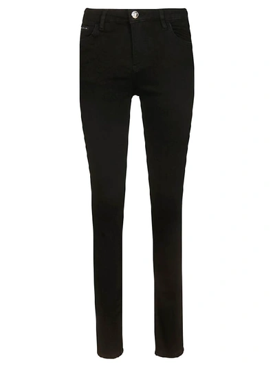 Shop Philipp Plein Slim Fit Original Jeans In New Black