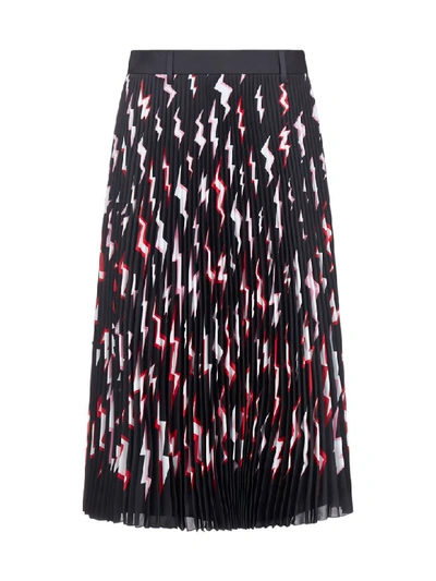 Shop Prada Skirt In Lacca