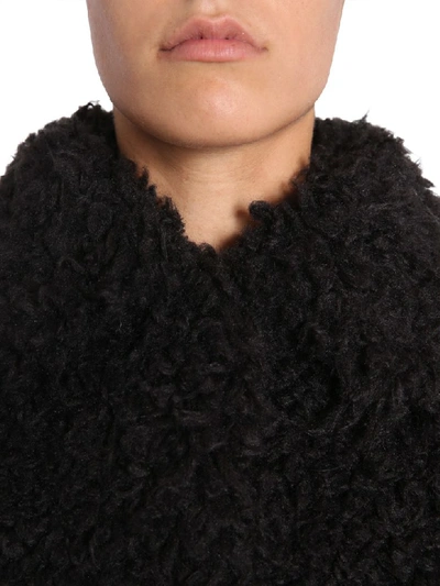 Shop Ainea Eco Shearling Jacket In Nero