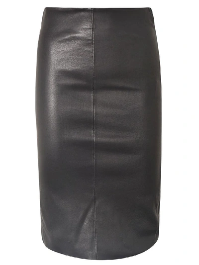 Shop Arma Peggy Stretch Skirt In Black