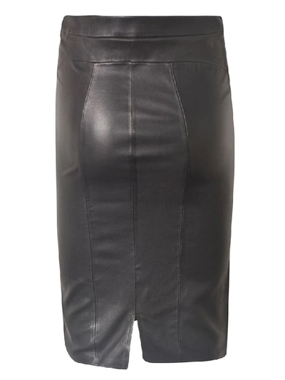 Shop Arma Peggy Stretch Skirt In Black