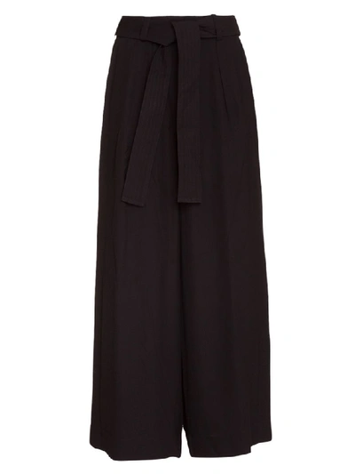 Shop Zimmermann Pants In Black Cotton In Nero