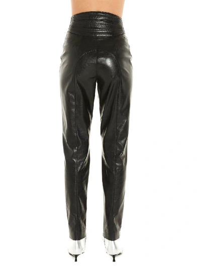 Shop Msgm Pants In Black