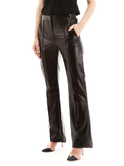 Shop Drome Leather Trousers In Black (black)